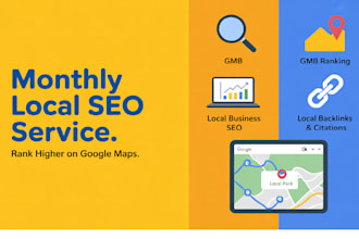 boost your local business with monthly local SEO service and gmb ranking