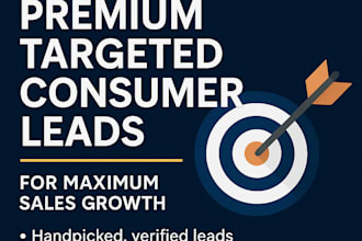 generate consumer leads, b2b leads, database, sales leads, business leads