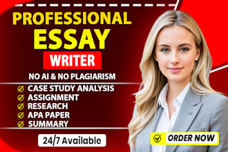 write essay, assignment, case study analysis and apa paper