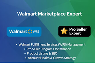expertly manage your walmart listings and account management