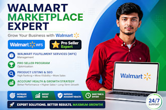 expertly manage your walmart listings and account management
