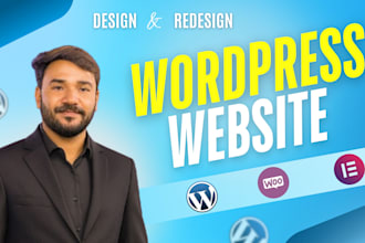 create professional wordpress website with premium design and SEO