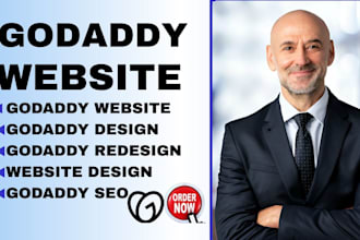 godaddy website design godaddy website redesign develop godaddy website