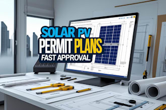 design solar pv permit plans for fast approval