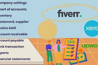set up, clean up, and maintain your xero bookkeeping