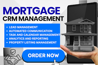 setup mortgage brokers and lender crm  realtors jungo bntouch velocify keap crm
