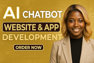 develop ai apps, ai websites, ai saas apps, and ai chatbots