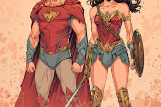 make graphic novels and comic book