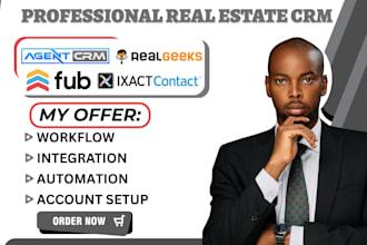 setup ixact contact automation realgeeks groovefunnel agent crm follow up boss