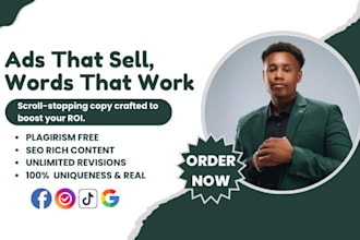 write high converting ad copy for facebook instagram and google