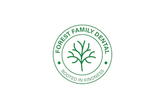 design elegant forest family dental logo