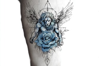 make a realistic realism tattoo design for you