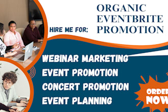 promote your eventbrite, ticketbooking, event marketing, church promotion