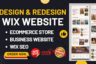 build wix website design wix website redesign edit wix website wix online store