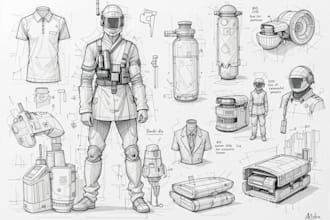 sketch product ideas out of a concept