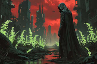 design illustrate fantasy and sci fi horror for you