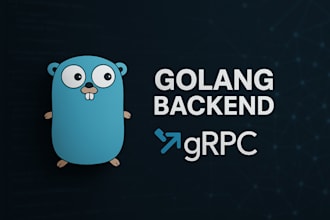 microservices, grpc, backend in golang and frontend in react