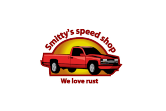 make unique hot rod shop logo for me and my friends