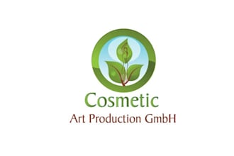 design thrilling cosmetic art production logo
