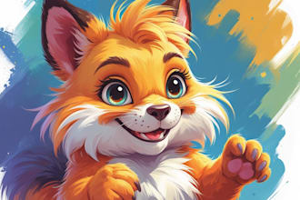 draw furry or scalie art of your character