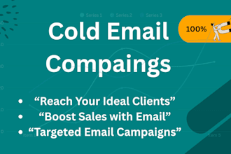 run a professional cold email campaign for your business