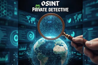 be your expert osint investigator and ethical background check expert