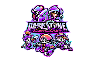 design awesome dark stone comics logo