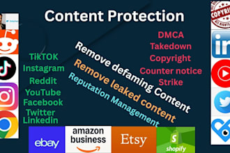 remove defaming content from reddit, tiktok, instagram and social media