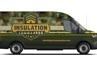 create professional van wrap design