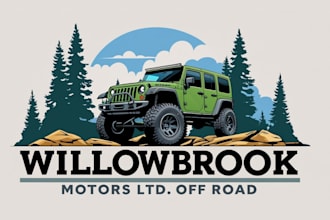 create wonderful and excellent jeep logo design