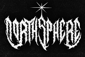 design a powerful metal logo for your band