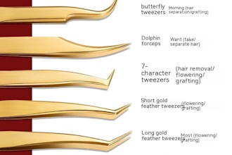 wholesale bulk lash tweezers for salons academies
