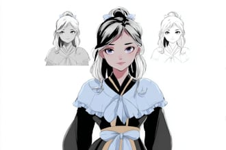 be a colorist for your anime drawings