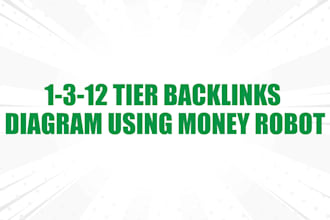 run tier backlinks diagram using mr for boost your SEO