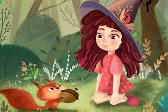 children book illustration and children book illustration