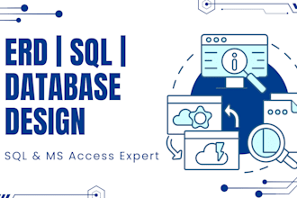 do erd, database design, query, normalization in sql, ms access