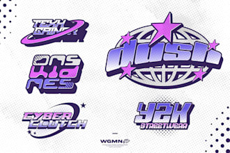 design a y2k streetwear logo for your fashion brand