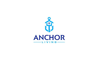 design modern property management brand logo