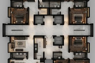 do 2d floor plan, 3d floor plan, furniture layout plan