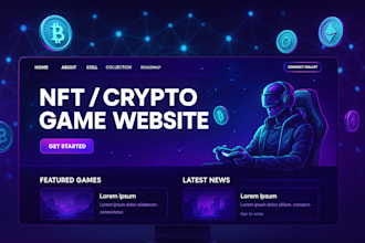 design your nft or crypto game website in wordpress for web3 success
