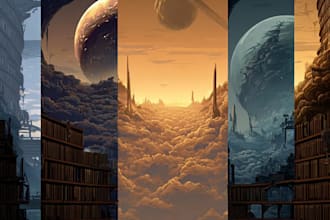 illustrate a professional book cover