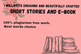 write engaging short books and ebooks