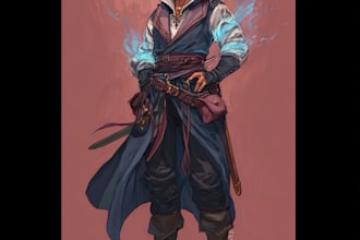 dnd character art and dnd character art