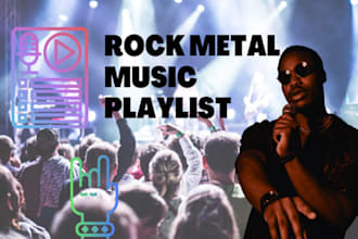 do promote rock and metal music to real spotify playlist curator