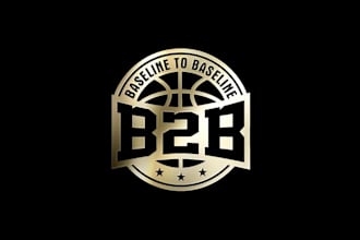 design basketball skills training organization logo