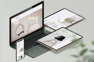 build responsive frontend websites using HTML CSS js react