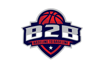 make unique basketball skills training organization logo