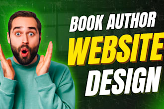 do book author website design, ebook website landing page, book sales funnel