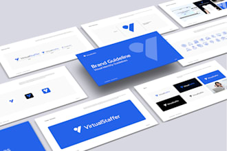 create your brand book, logo, brand guidelines