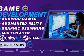 develop multiplayer game using unity servers, fusion, photon